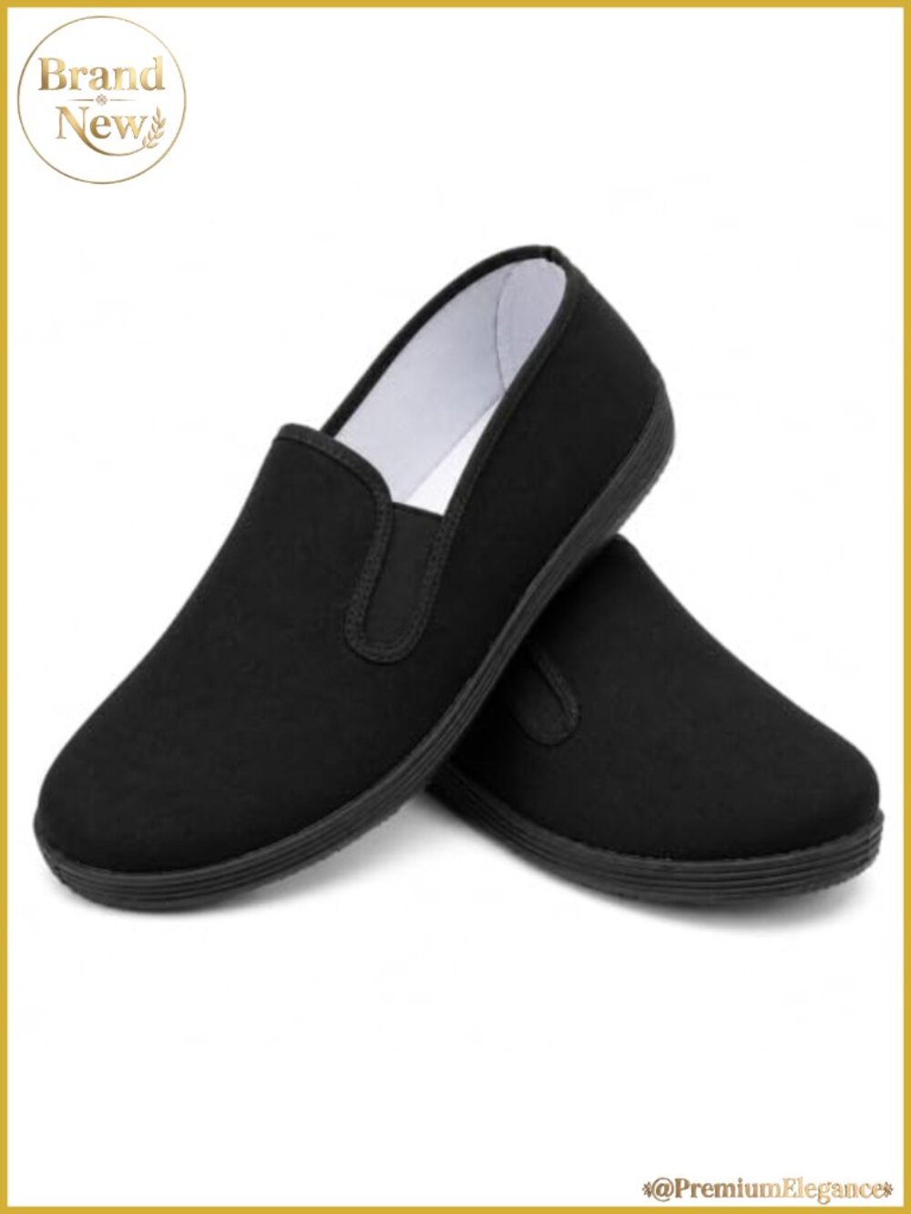 Kung Fu Tai Chi Shoes Canvas Slip On Sneakers Anti-Slip Sole Unisex